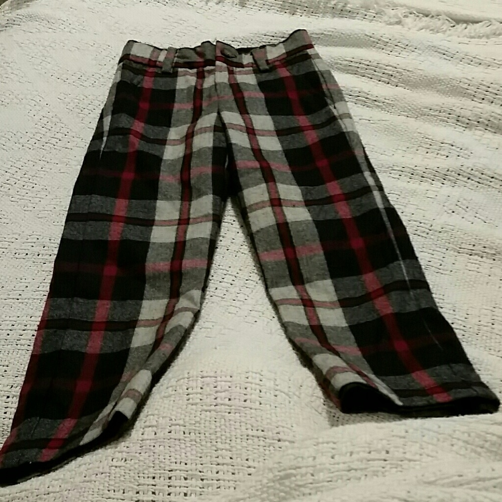 Janie and Jack Plaid Pant